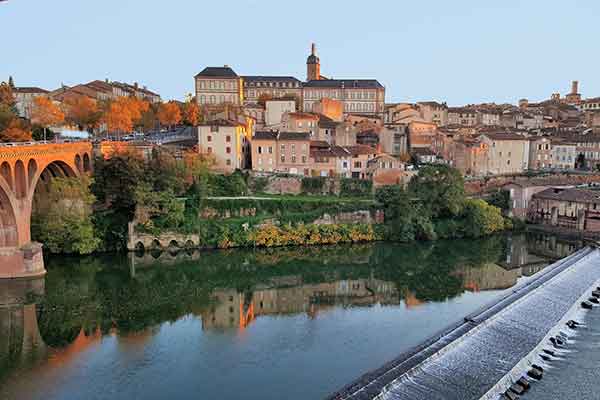 Pont sur le Tarn à Albi